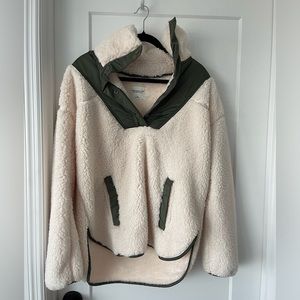 Abercrombie and Fitch Sherpa Pullover Hoodie